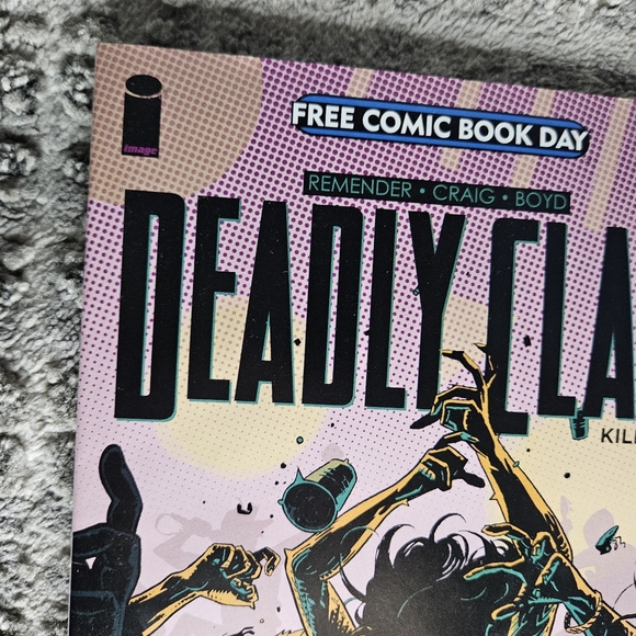 Free Comic Book Day FCBD 2019 Comic Book Deadly Class Killer Set 2019 - Picture 10 of 11